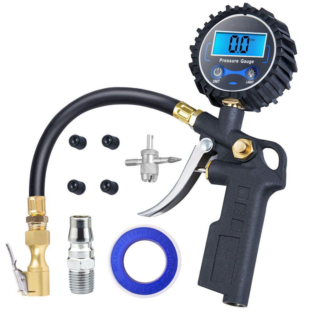 Tire Pressure Gauge with Digital Display