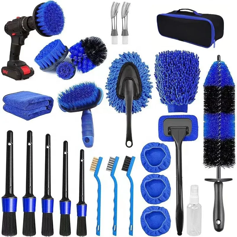 Complete Car Detailing Kit (25-Piece Professional Set)